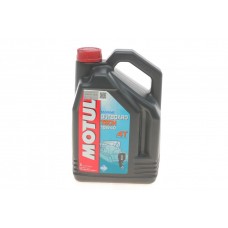 Олива моторне напівсинтетичне для 4-х тактных лодочных моторов MOTUL Outboard TECH 4T 10W-40, 5л (852251) (106354)