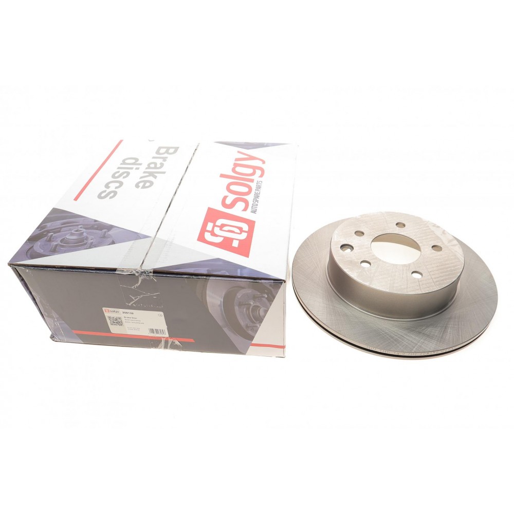 Диск гальмівний (задній) Nissan Leaf 10-/Juke 14-/Qashqai 10-/X-Trail 01-13 (292x16)