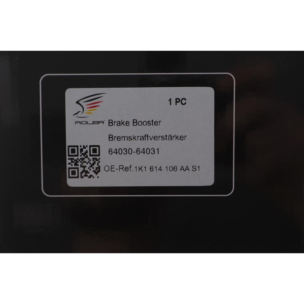 Підсилювач гальм вакуумний VW Golf/Skoda Octavia 04-15