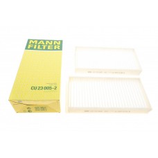 CU 23 005-2 MANN-FILTER Фільтр повітря у внутрішньому просторі