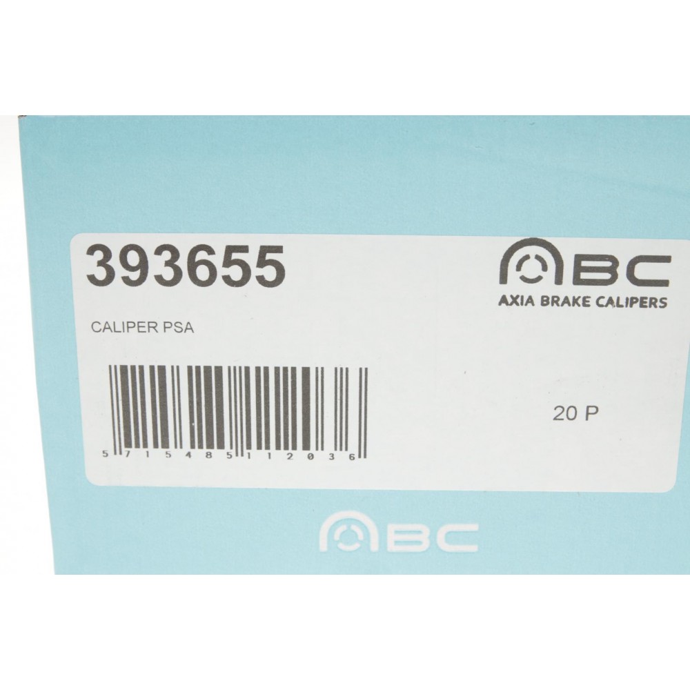 Супорт гальмівний (задній) (R) Peugeot 407 04-11 (d=38mm) (Trw)