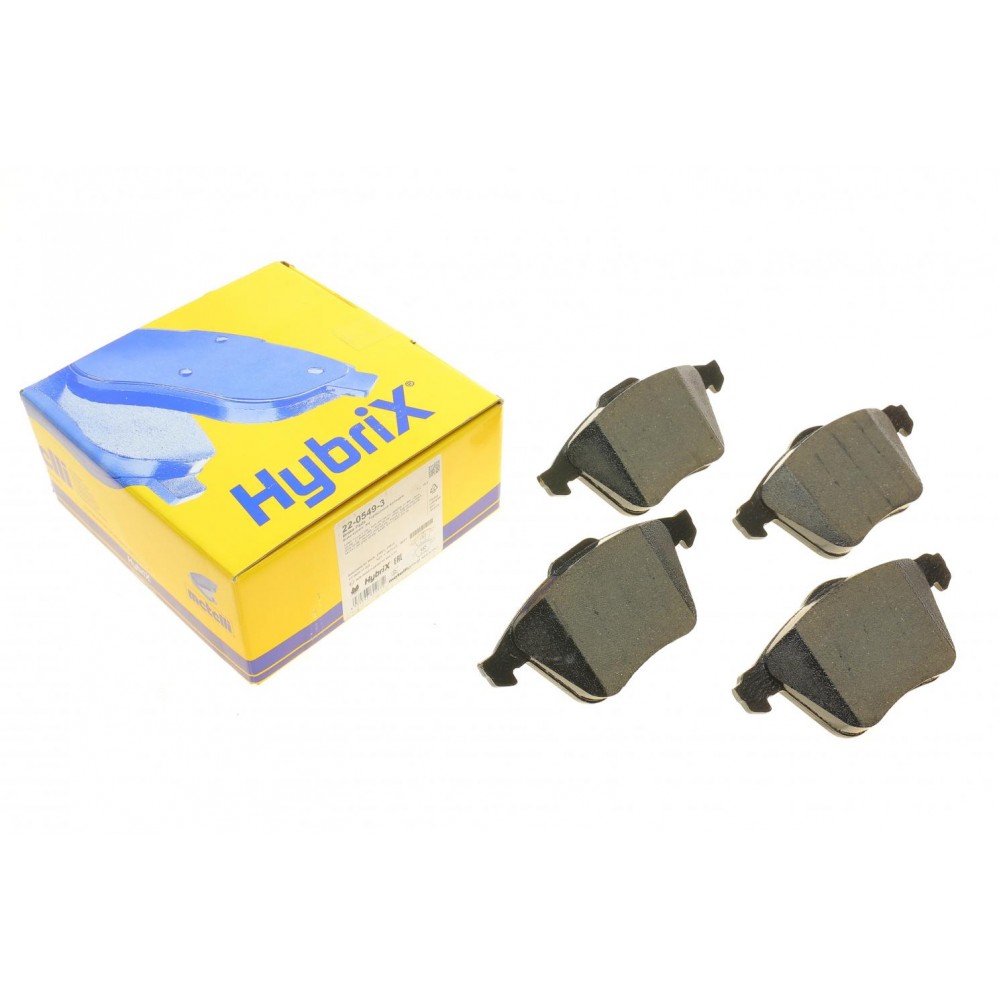 Колодки гальмівні (передні) Ford Focus/Mazda 3/Volvo C30/C70/S40/V50/Opel Vectra C 05-14/V40 12-