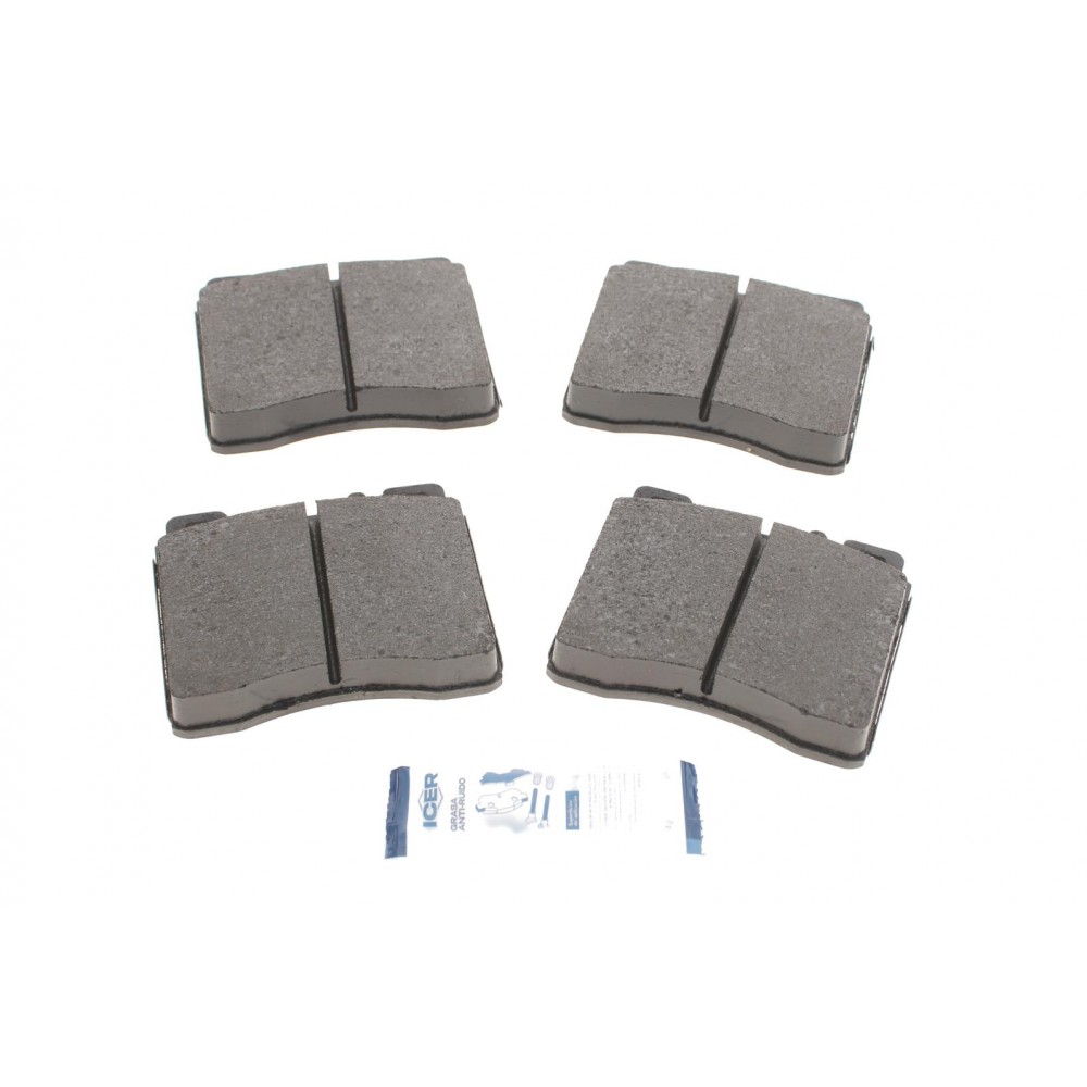 181158 ICER Комплект гальмівних колодок дисковий гальм