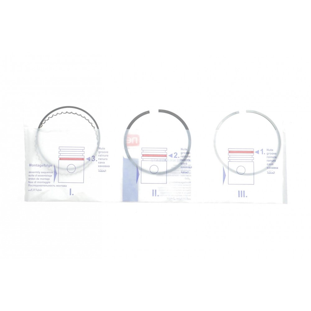 Кільця поршневі Saab 9-3/9-5 2.0/2.3 97-09 (90.00mm/STD) (1.5-1.5-2.5)