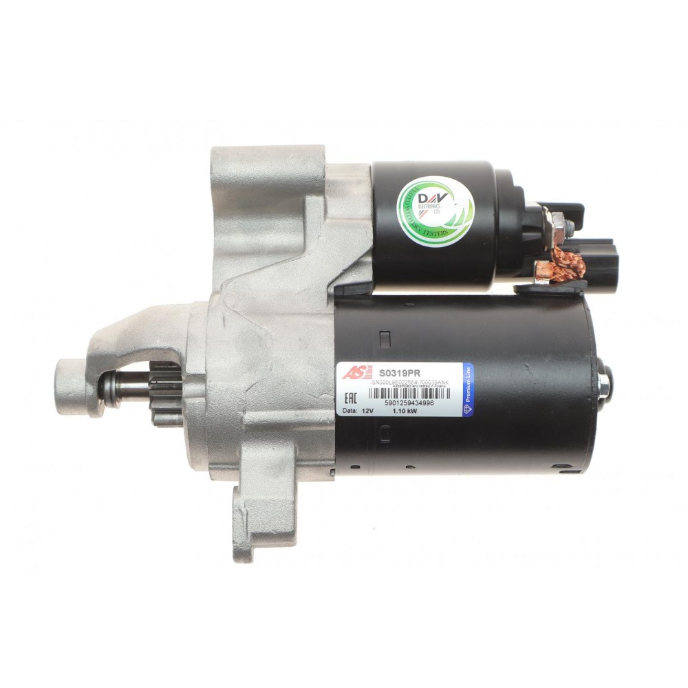 Стартер Audi A4/A5/A6 1.8/2.0TFSI 07-18 (12V/1.1kw) (z=10) (PREMIUM LINE)