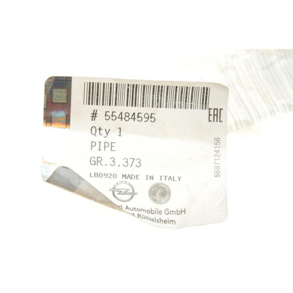 Трубка подачі оливи до турбіни Opel Astra K/Insignia A 1.6CDTi 15- (всередині OE)