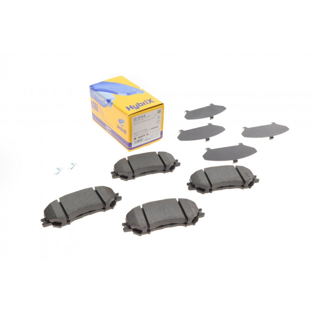 22-1010-0 METELLI Комплект гальмівних колодок дисковий гальм