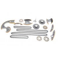 Комплект ланцюга ГРМ Audi A4/A6/A8/Q7/VW Touareg 2.7/3.0TDI 03-11 (ланцюг + елементи) (симплекс)