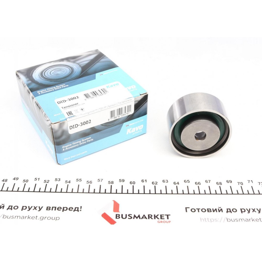 DID-3002 KAVO PARTS Паразитный / Ведущий ролик, Зубчастий ремінь