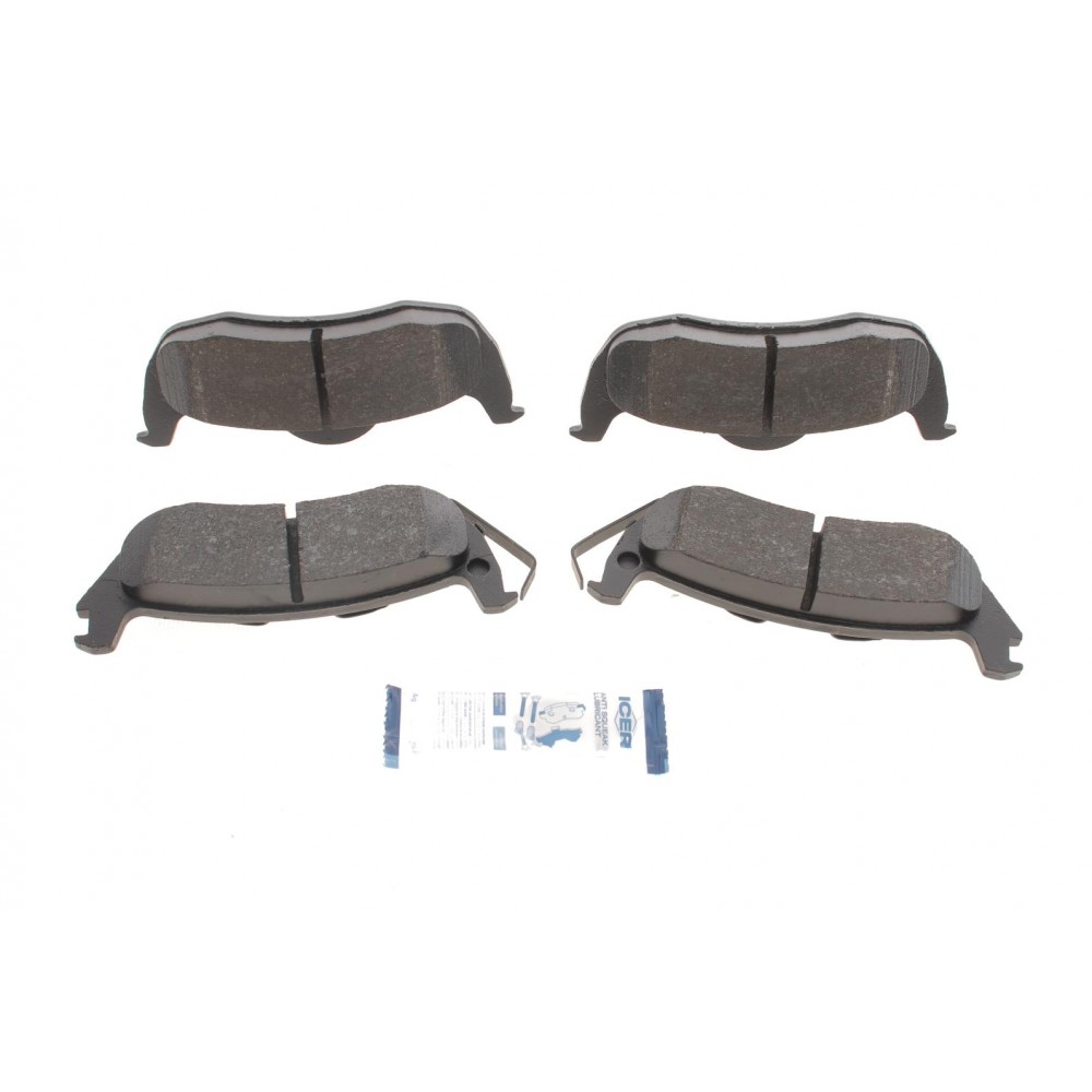 181766 ICER Комплект гальмівних колодок дисковий гальм