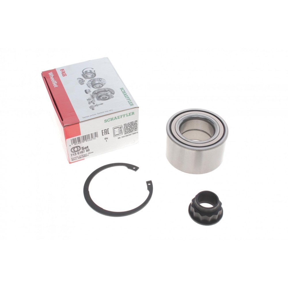 713 6187 80 FAG Комплект підшипника ступиці колеса