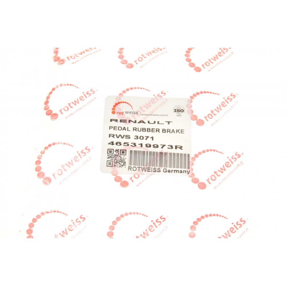 Накладка педалі гальма Renault Megane III/Scenic III 08-