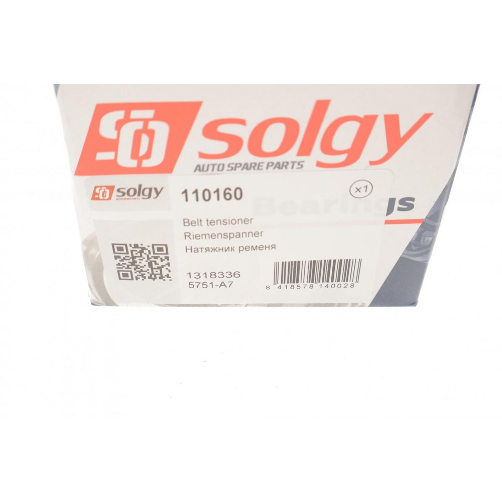 Натяжник ременя генератора Fiat Scudo/Peugeot Boxer/Partner 2.0-2.2HDI 99-