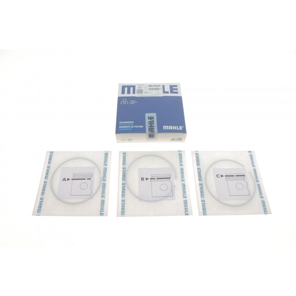 011 RS 00108 0N0 MAHLE Комплект поршневих кілець
