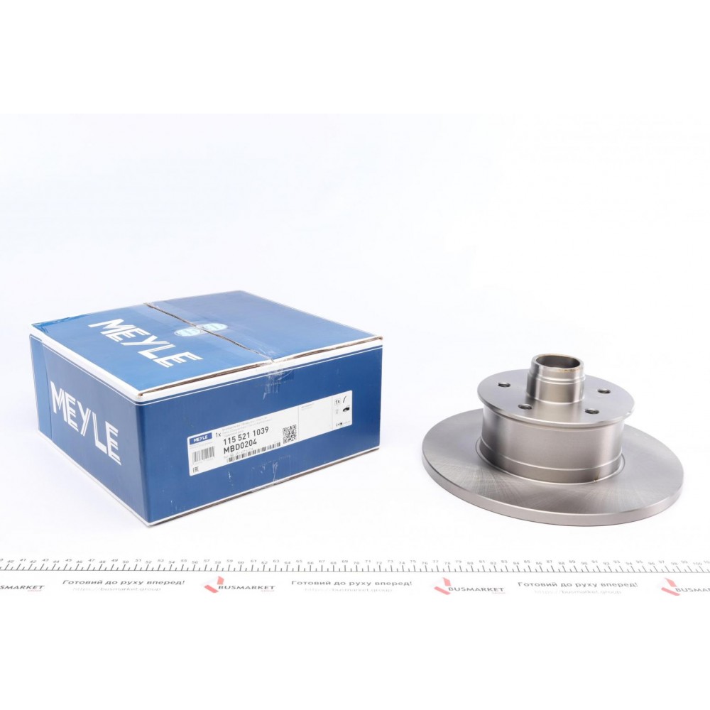 115 521 1039 MEYLE Гальмівний диск