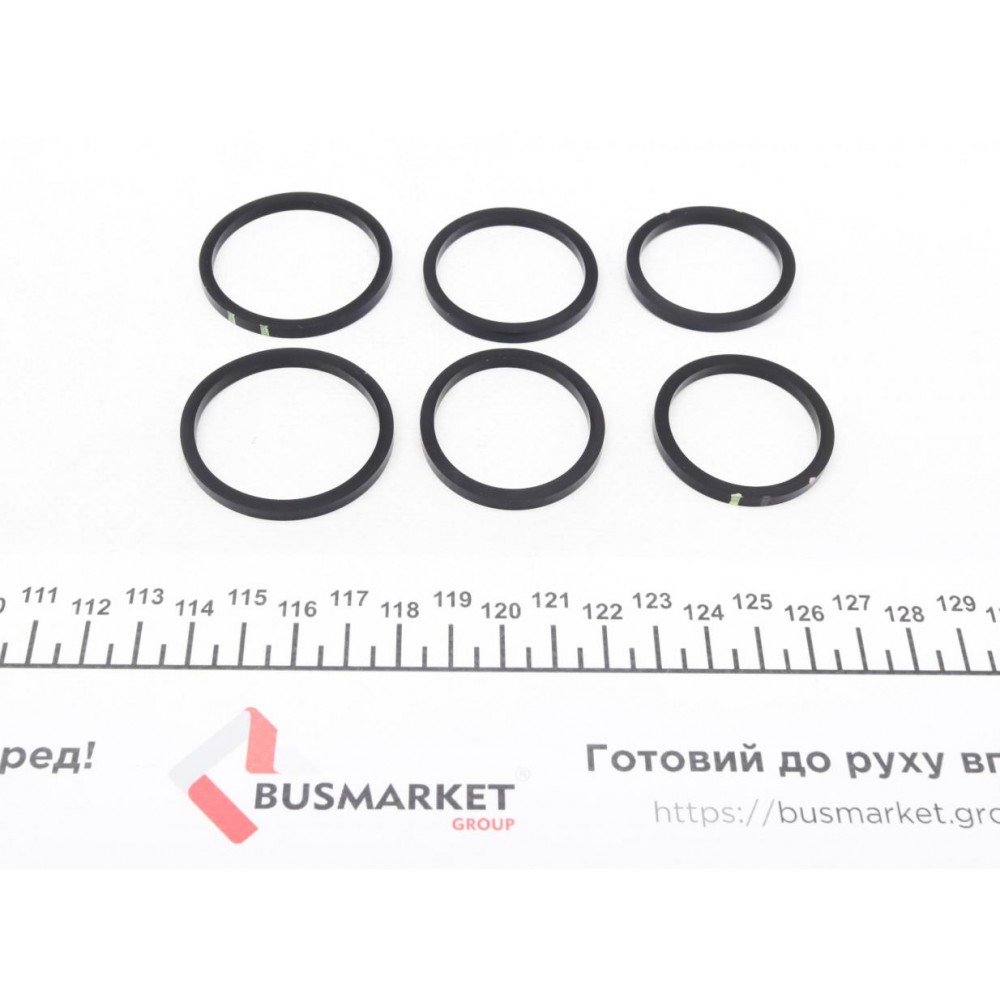 Ремкомплект супорта (переднього) Audi A6 10- (d=32/34/38mm) (+6 поршнів) (Brembo)