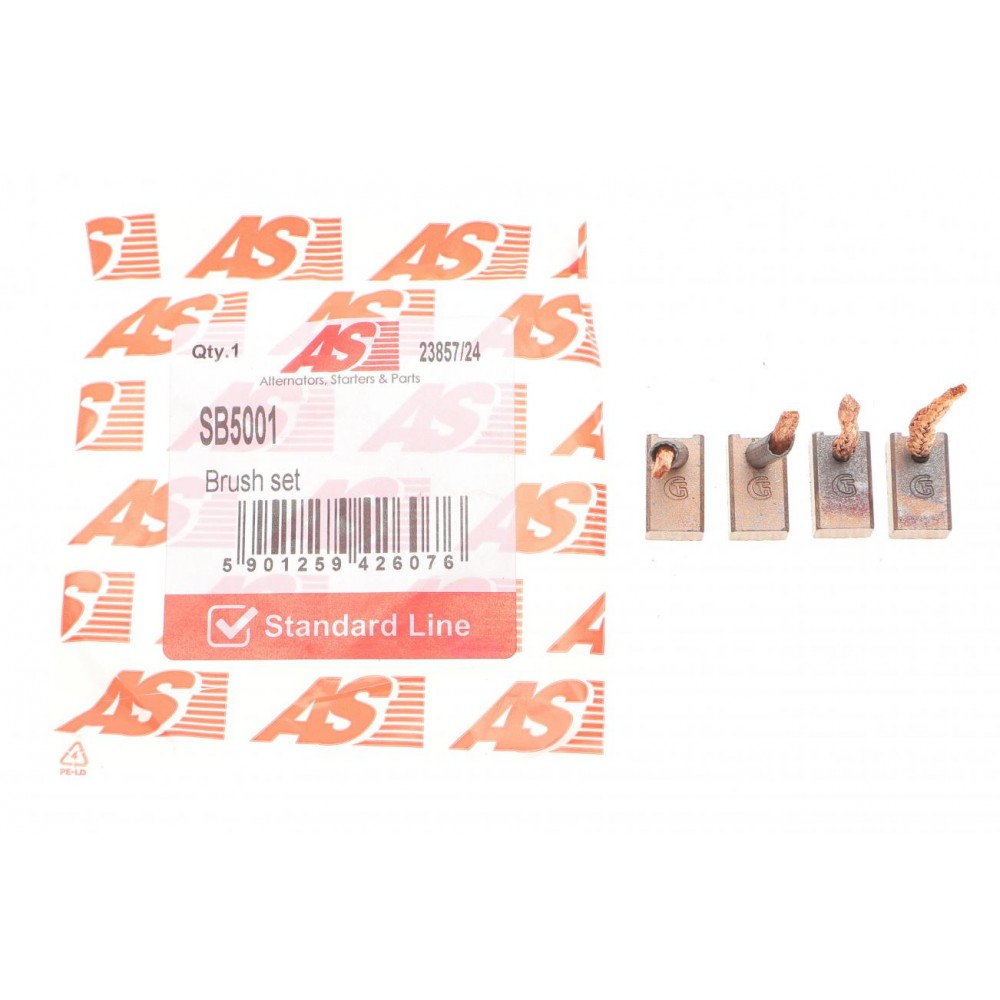 Щітки стартера Hyundai/Mazda/Mitsubishi/Nissan/Subaru