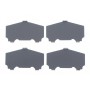 Комплект протискрипних пластин (передніх) Toyota Hilux 88-/Land Cruiser 80/90 95- (Sumitomo)