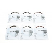 Кільця поршневі Daewoo Matiz 1.0 98- (68.50mm/STD) (1.2x1.2x2.5) (к-кт 3 циліндра)