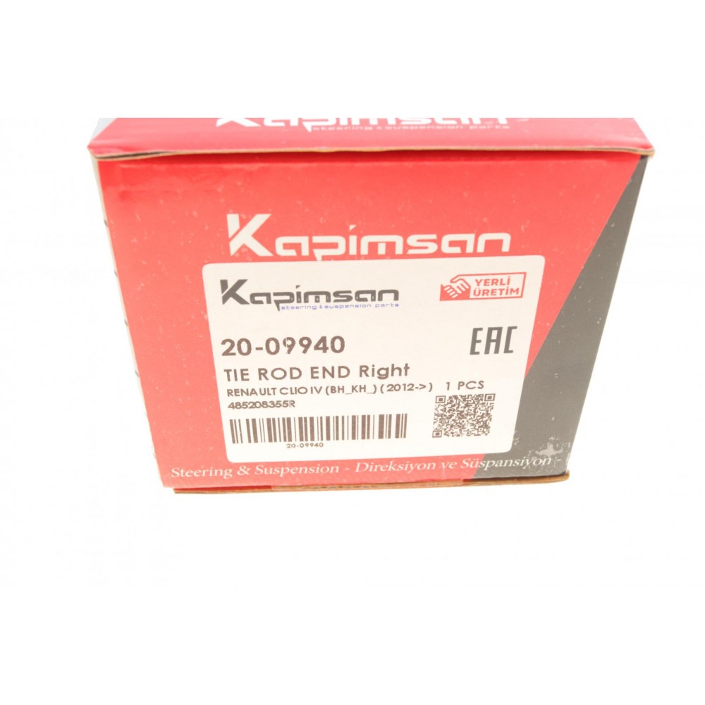 Наконечник тяги рульової (R) Renault Clio IV/Captur/Zoe 12-