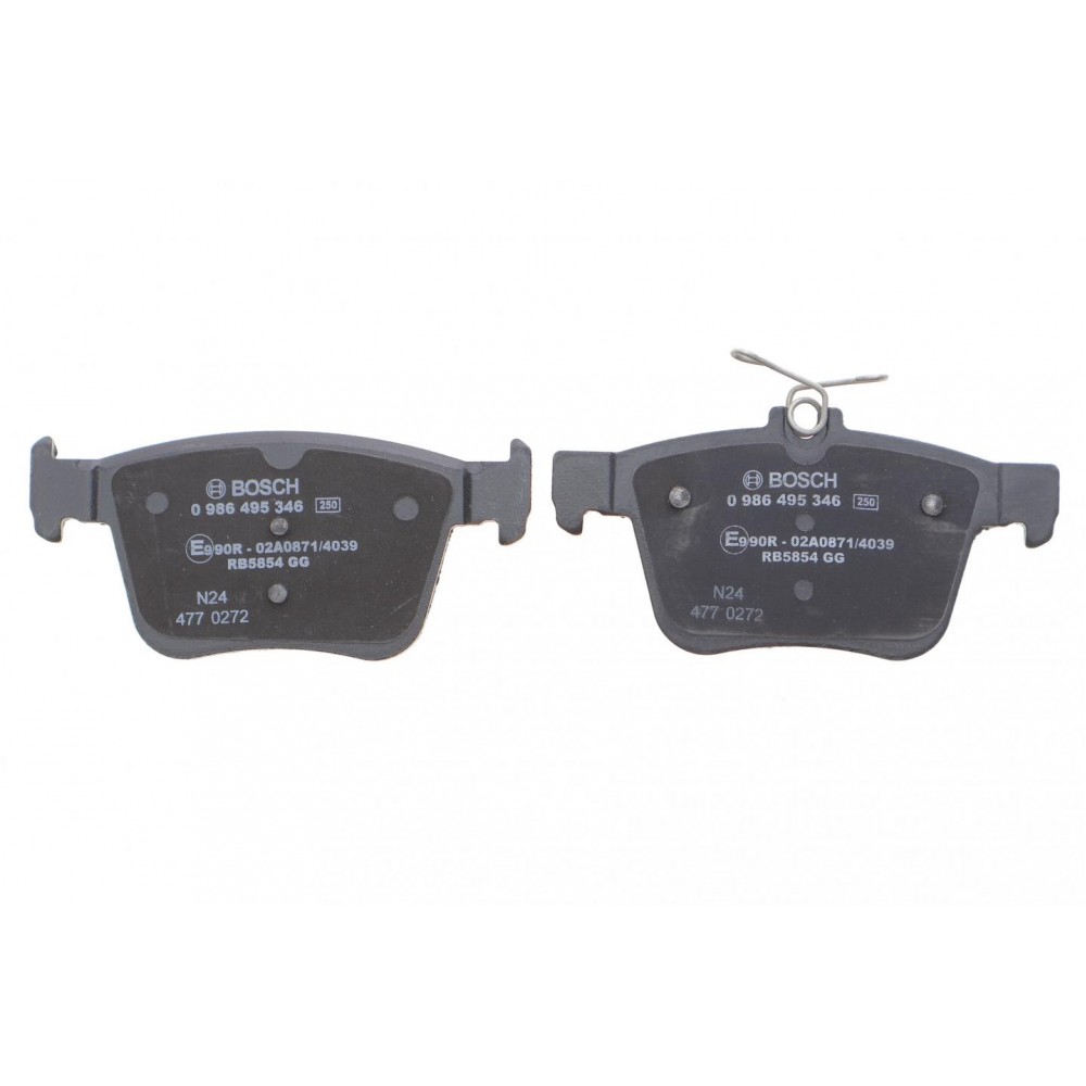 Колодки гальмівні (задні) VW Passat B8 14/Tiguan 16-/Seat Tarraco 18-