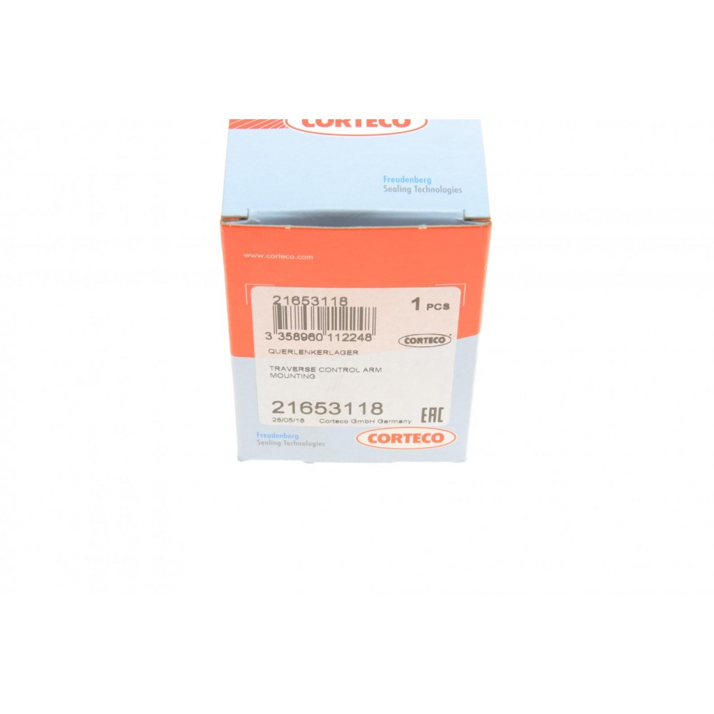 Сайлентблок важеля (заднього/ззаду/всередині) DB (W124/W201/W202/W210) 84- (57.7x12x33.2)