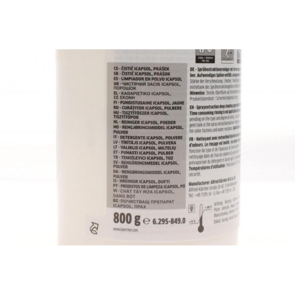 Засіб для чистки килимів порошковий CarpetPro RM 760 (0,8kg)(Puzzi 10/1 /10/2 /30/4)