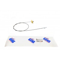 Трос ручника (центральний) Ford Transit 00- (1534mm)