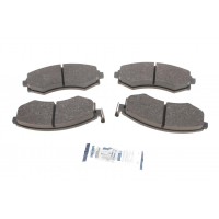 181267 ICER Комплект гальмівних колодок дисковий гальм