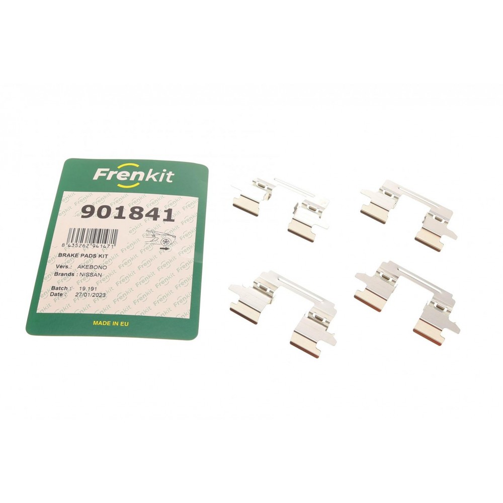 901841 FRENKIT Комплектуючі колодки дискового гальма