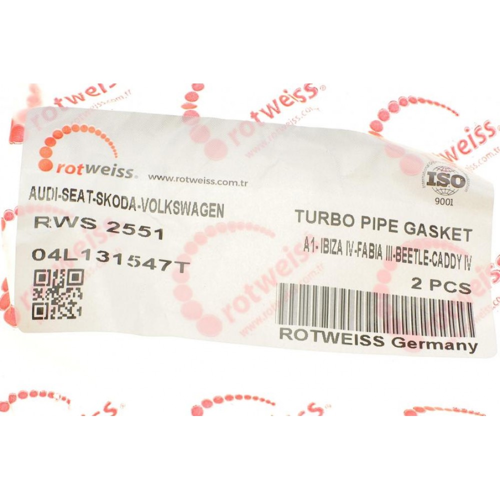 Прокладка турбіни ущільнююча VW Caddy IV/Passat 2.0 TDI 15-