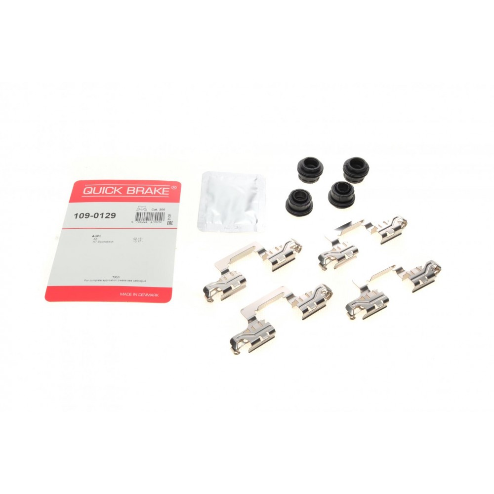 109-0129 QUICK BRAKE Комплектуючі колодки дискового гальма