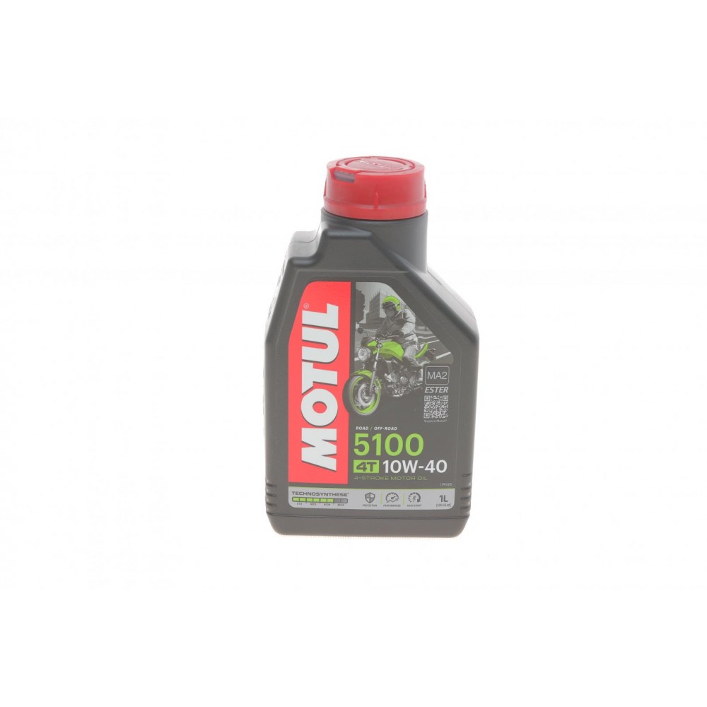 Олива моторне напівсинтетичне эстеровое MOTUL 5100 4T Technosynthese 10W-40, 1л (836511) (104066) купити в Україні цена