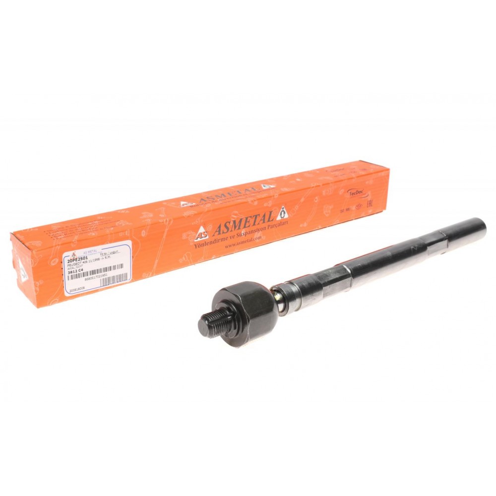 20PE2501 ASMETAL Осьовий шарнір рульова тяга