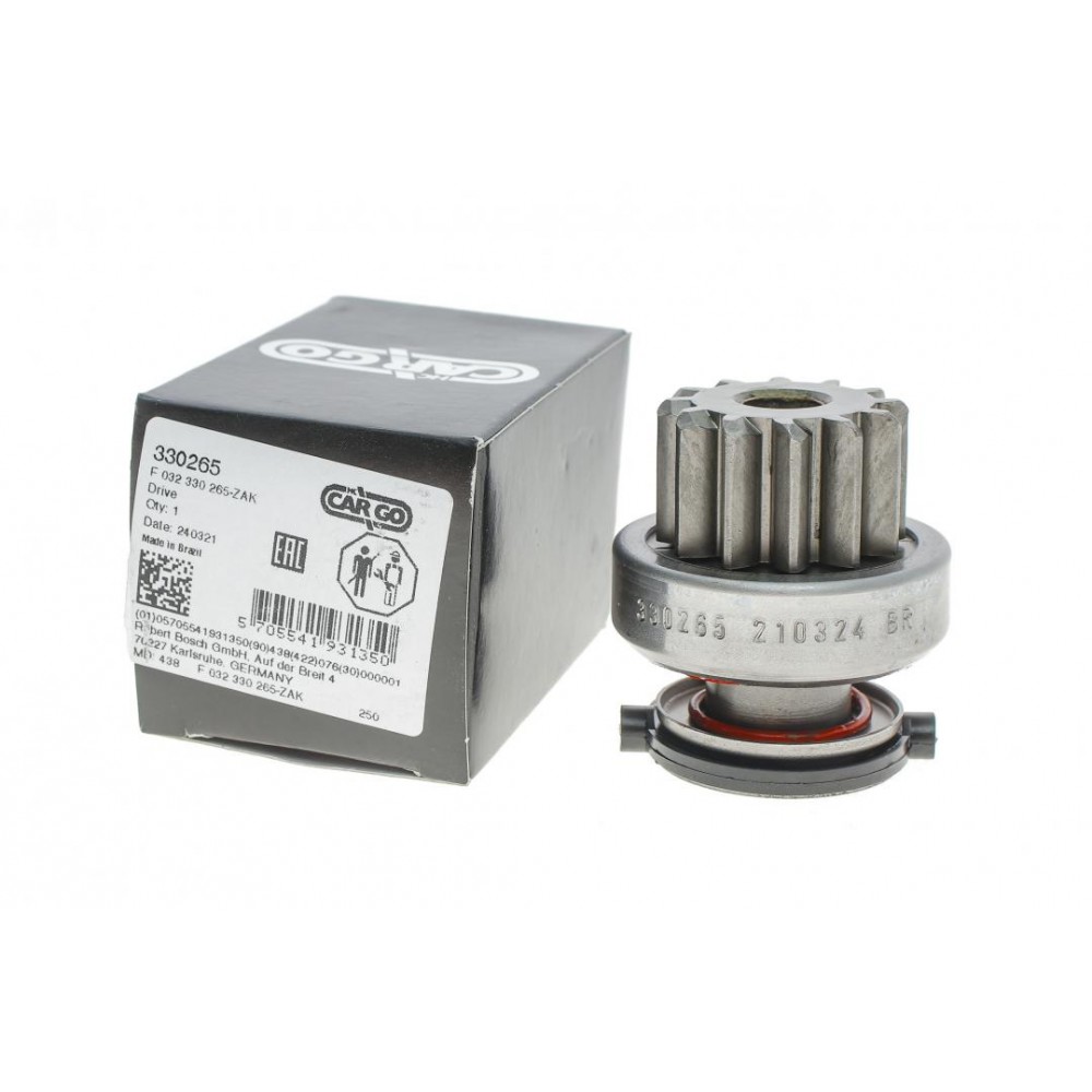 Бендикс стартера Citroen Jumper/Fiat Ducato/Peugeot Boxer 2.2 HDi 06- (z=12) = 330265
