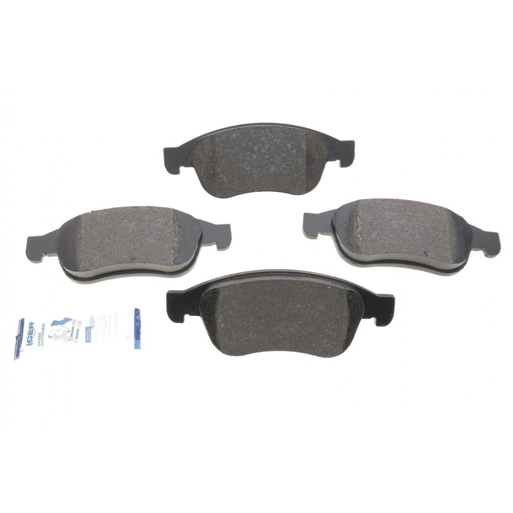 181915 ICER Комплект гальмівних колодок дисковий гальм