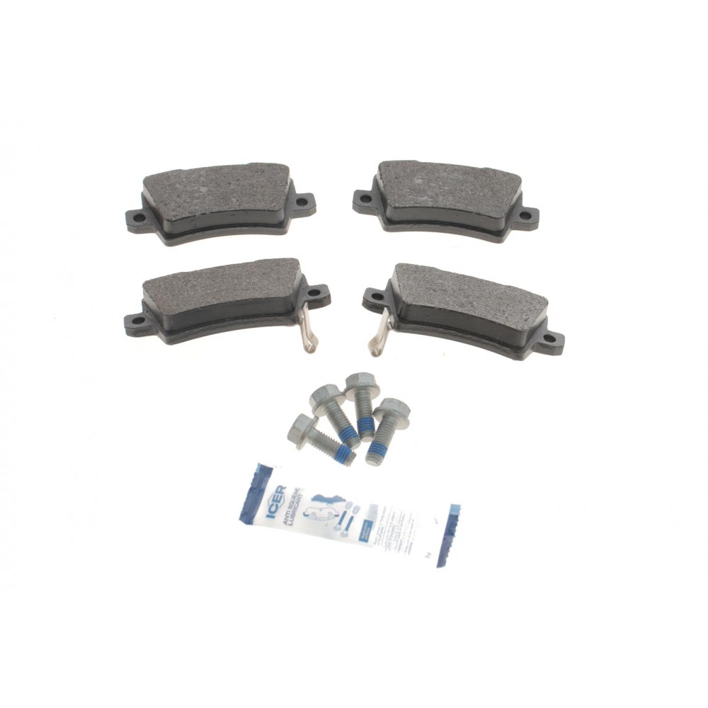 181741-706 ICER Комплект гальмівних колодок дисковий гальм