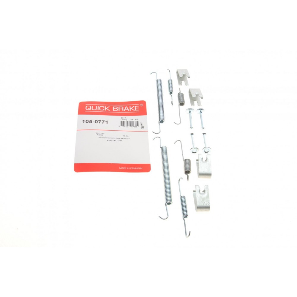 105-0771 QUICK BRAKE Комплектуючі гальмівна колодка