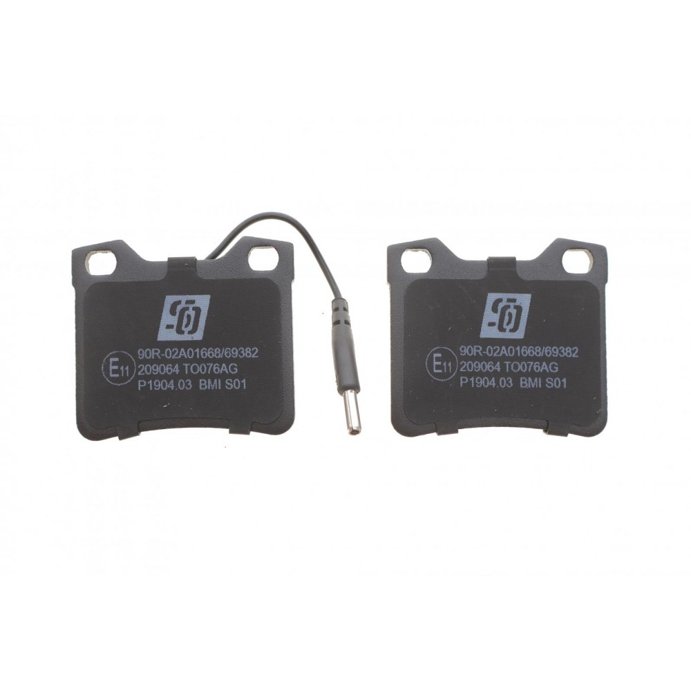 Колодки гальмівні (задні) MB Vito (W638) TDI 96- (Ate)/(з датчиками)