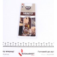 Ароматизатор для салона авто К2 Vento кофе 8 мл (V458)