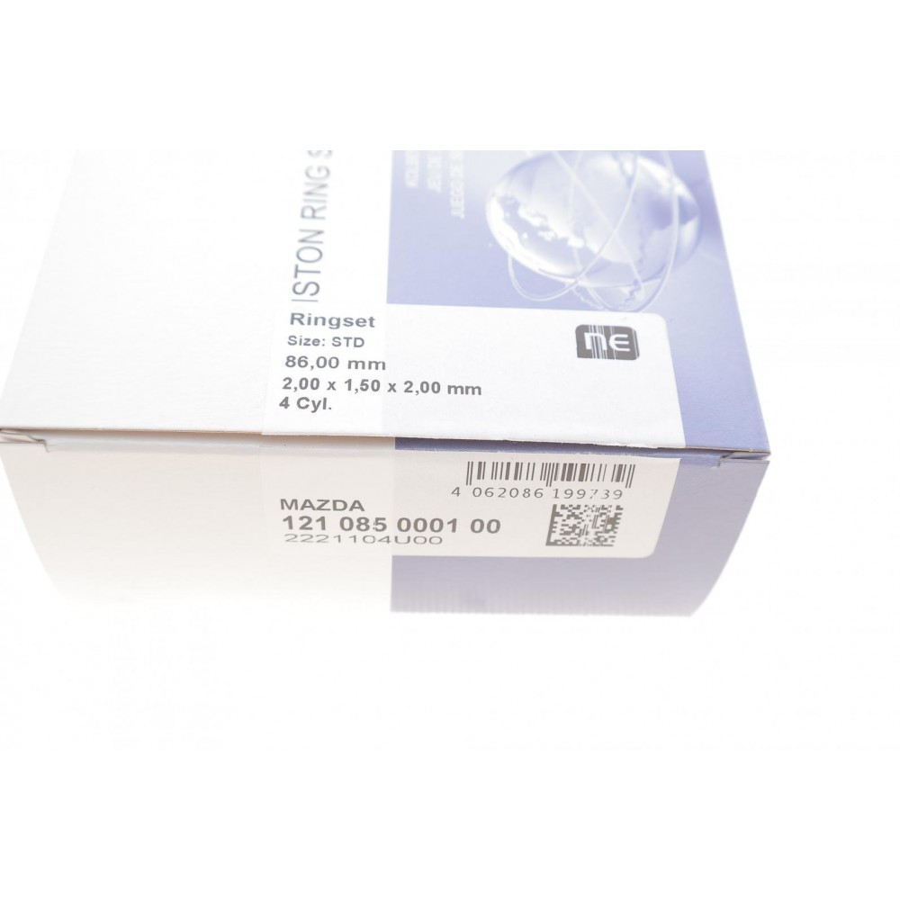 Кільця поршневі Mazda CX-5 2.2 11- (86.00mm/STD) (2-1.5-2) = 7985000000