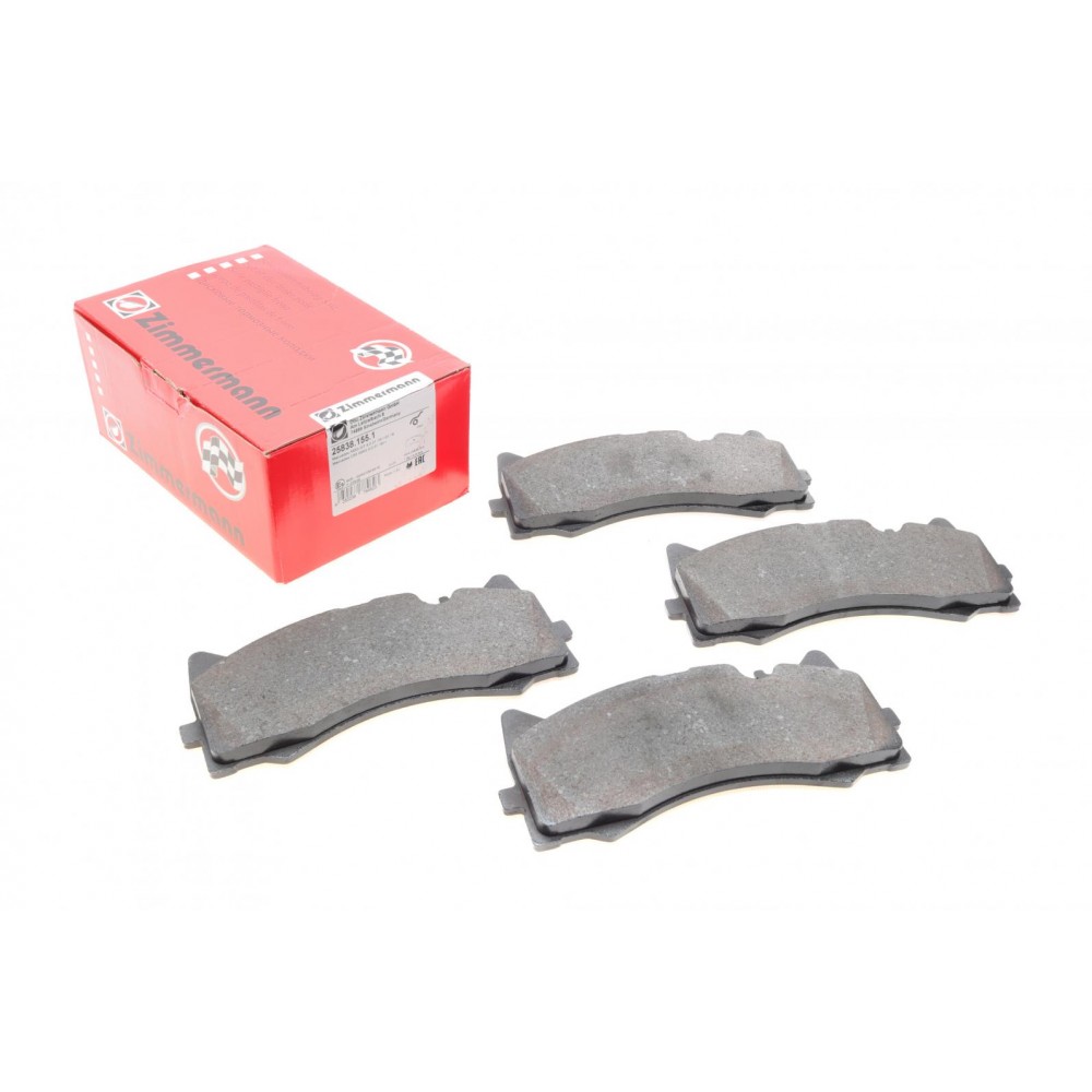 25838.155.1 ZIMMERMANN Комплект гальмівних колодок дисковий гальм