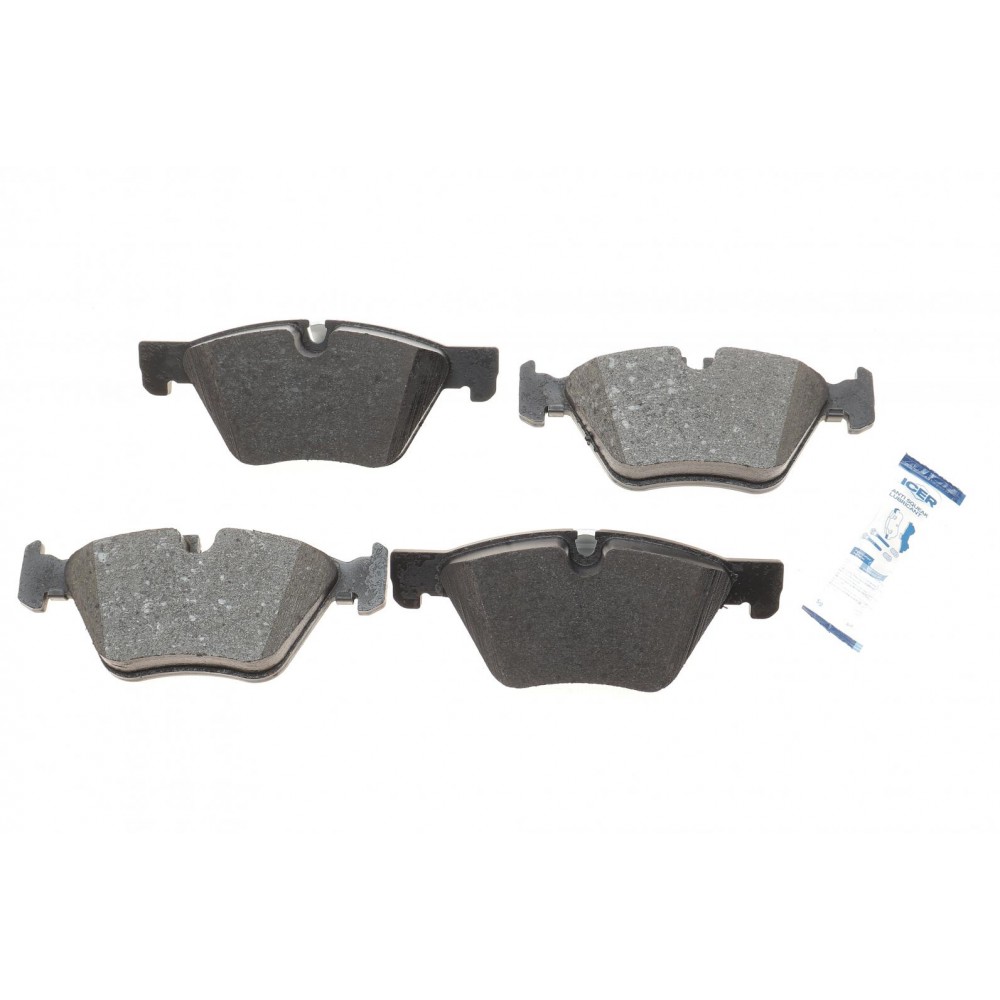 182002 ICER Комплект гальмівних колодок дисковий гальм