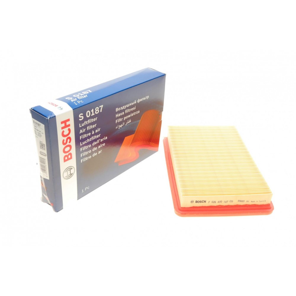 F 026 400 187 BOSCH Повітряний фільтр