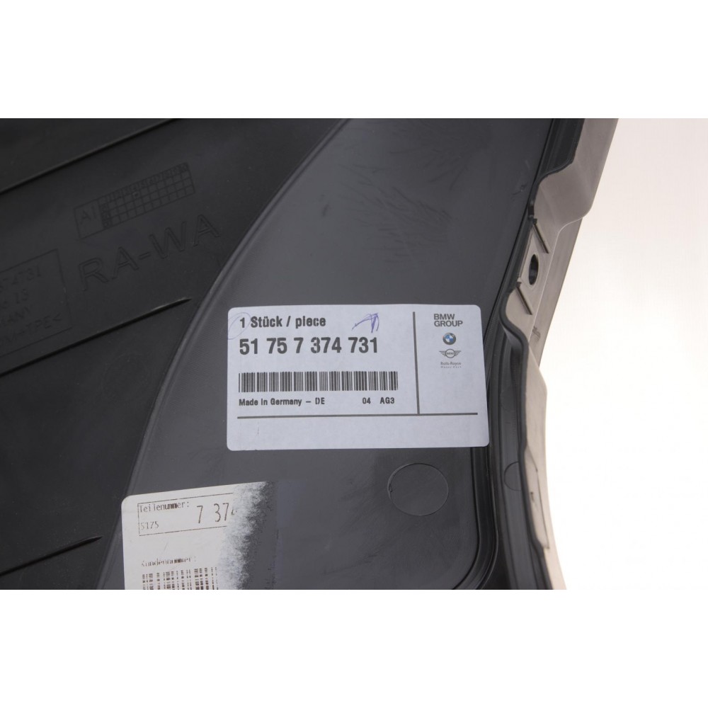 Захист арки колеса (переднього) BMW 6 (G32) 17- (L)