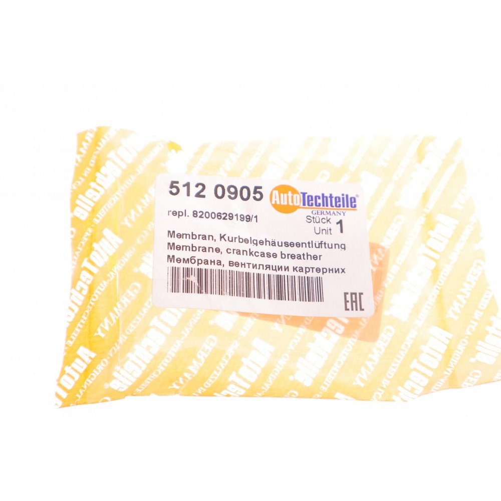 Мембрана вентиляції картера Renault Kangoo/Megane III-IV/Scenic III-IV 1.5 dCi 08-