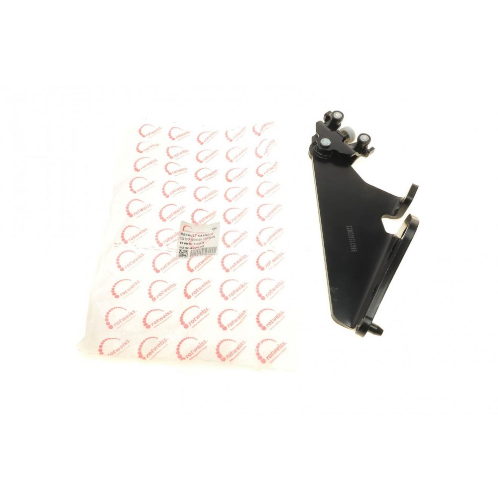 Ролик дверей (бічних/нижній) Renault Kangoo II 08-12 (R)(з кронштейном)