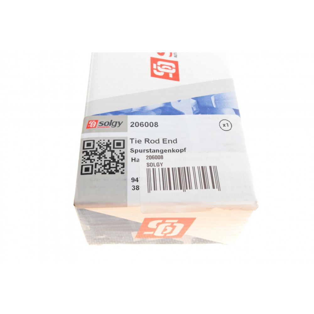 Наконечник тяги рульової Citroen Berlingo/Peugeot Partner 96-08