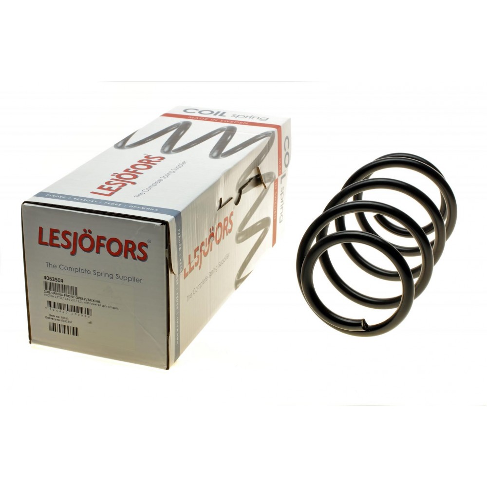4063504 LESJÖFORS Пружина ходової частини