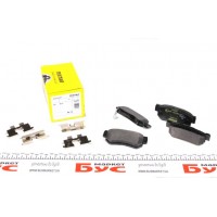 2354301 TEXTAR Комплект гальмівних колодок дисковий гальм